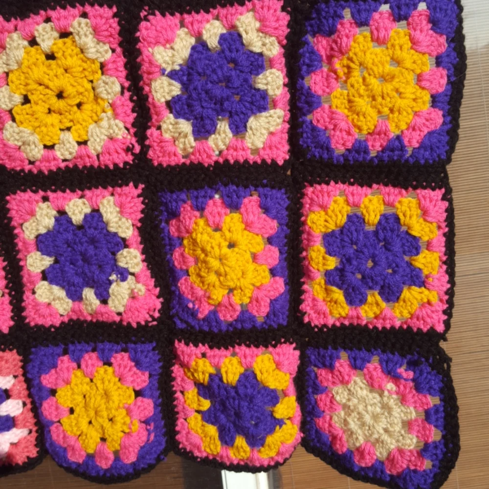 Psychedelic throw - Picture 3 of 5